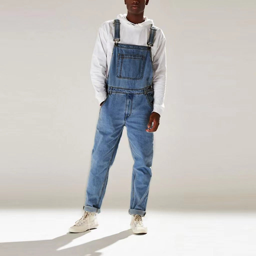 Classic Suspenders Denim